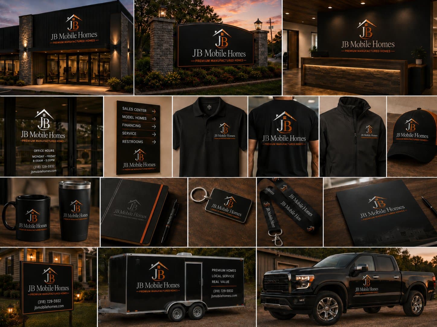 JB Mobile Homes — Brand system