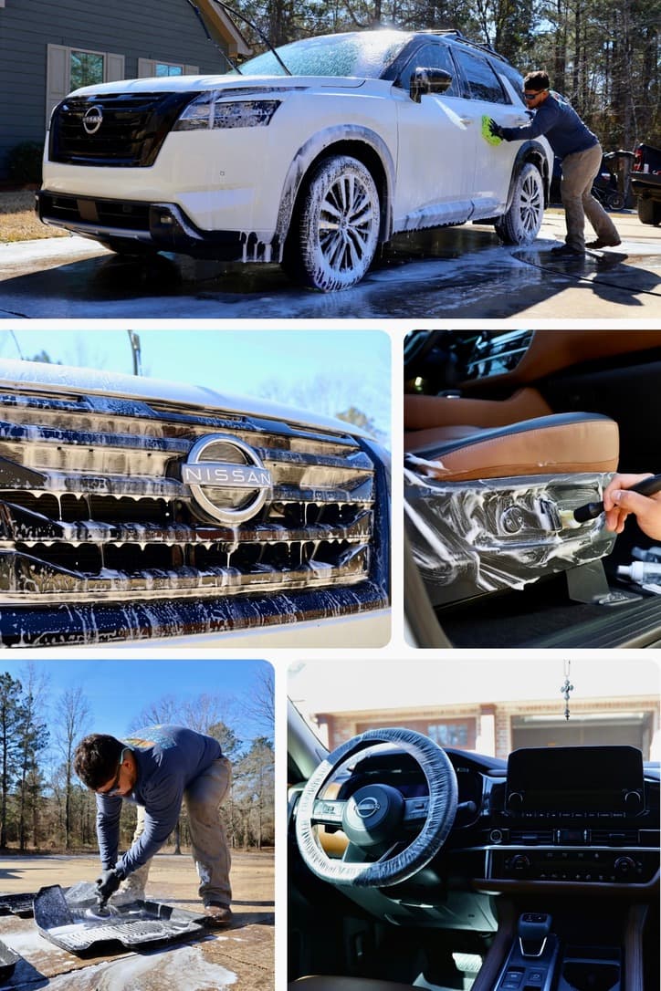 JR Services exterior detailing work in progress